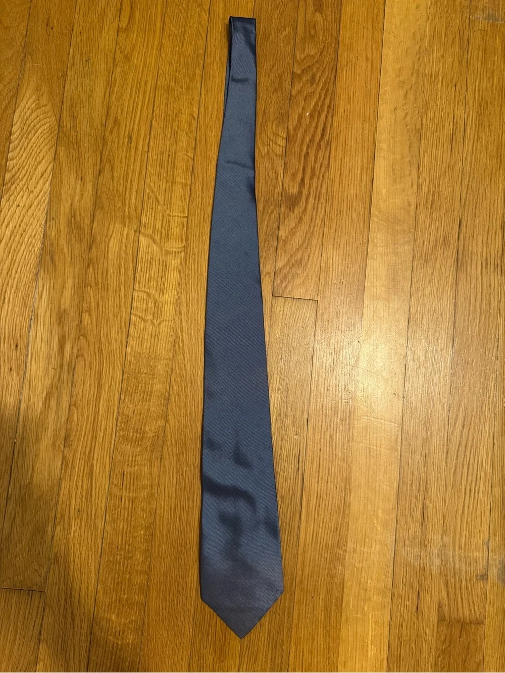 Gucci Solid Navy Silk Tie